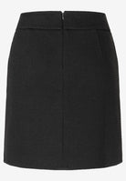 Jersey Skirt with Leather Waistban
