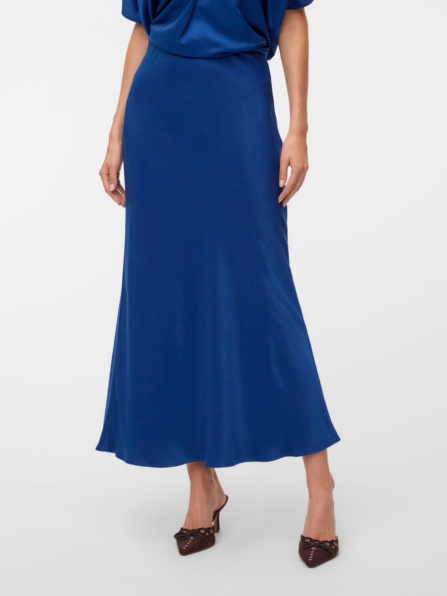 VMVINA JOSSE HW ANKLE SKIRT WVN