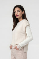 D-Pullover kurz Arm - monari GmbH - 809904