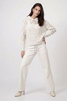 D-Pullover lang Arm - monari GmbH - 809987