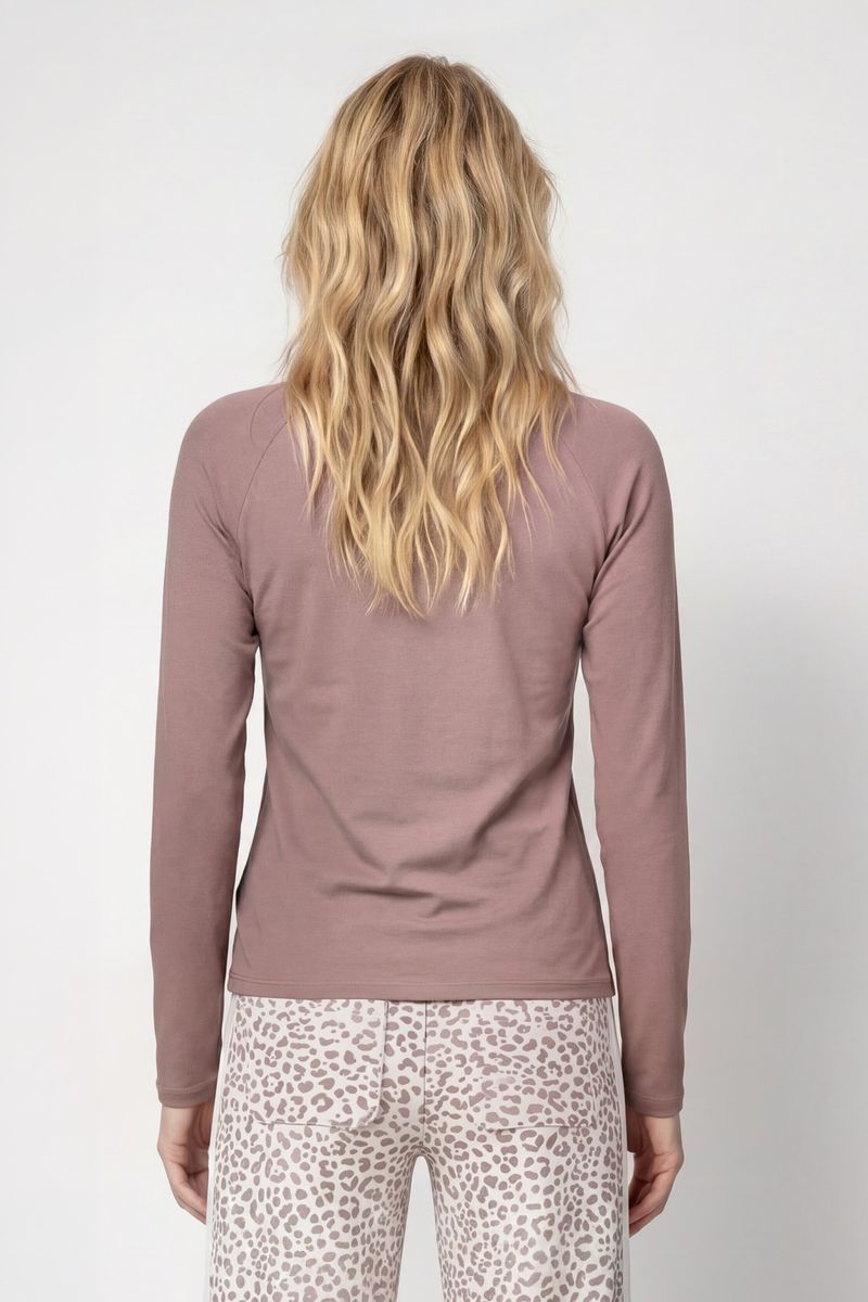 Basic-Langarmshirt