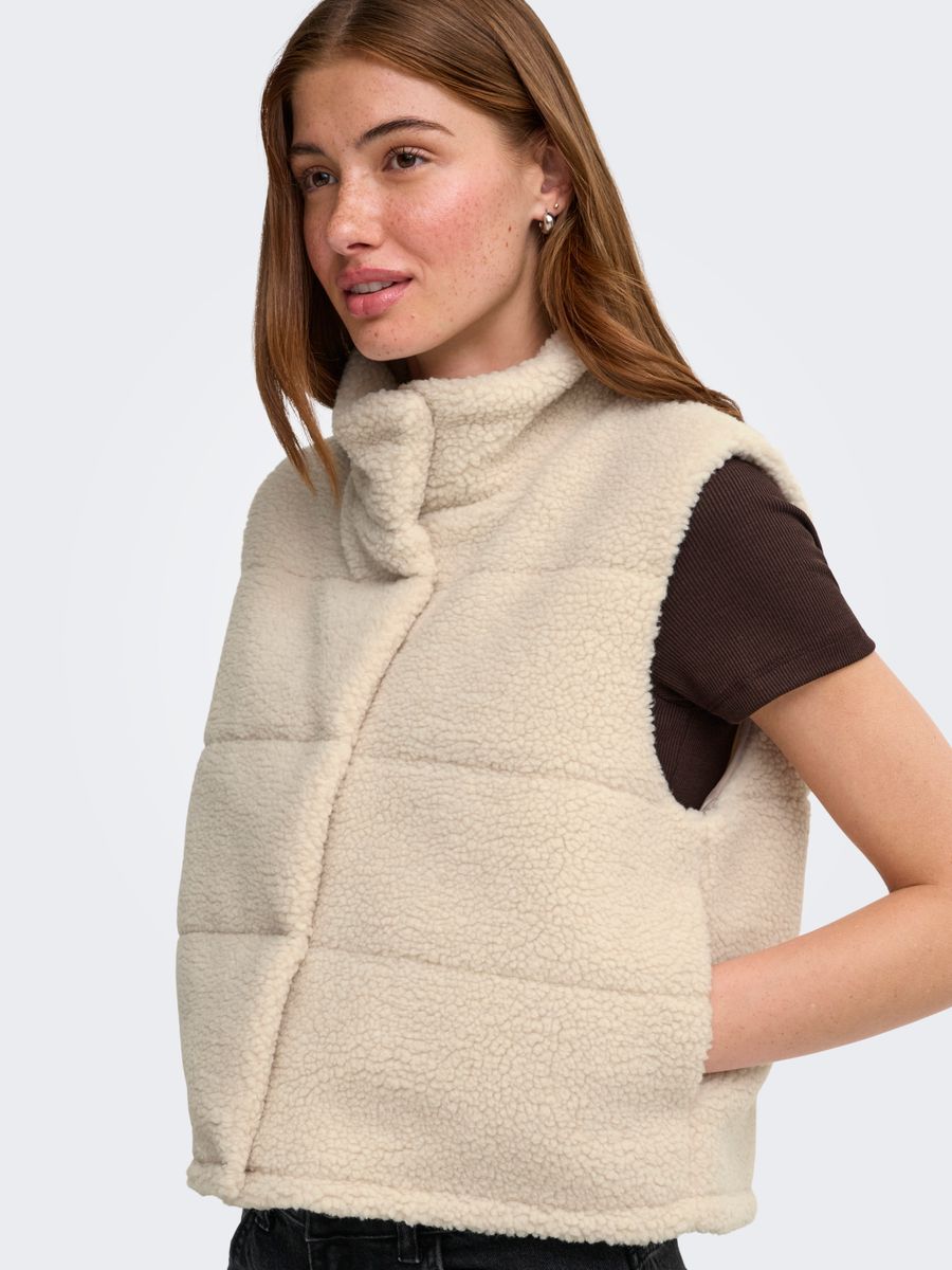 ONLSANDRA TEDDY WAISTCOAT LIFE OTW