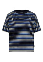 T-Shirt mit Multicolor Streifen