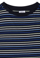 T-Shirt mit Multicolor Streifen