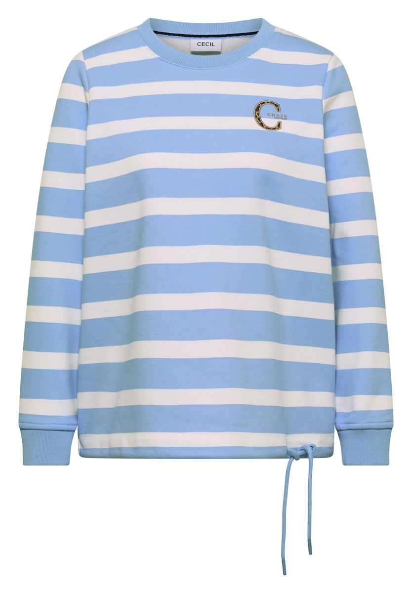 Sweatshirt mit Rundhals und Tunnelzug