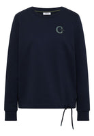Sweatshirt mit Rundhals und Tunnelzug