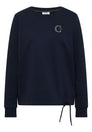 Sweatshirt mit Rundhals und Tunnelzug
