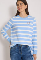 Sweatshirt mit Rundhals und Tunnelzug