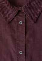 3/4 Arm Hemdbluse mit Cordmix
