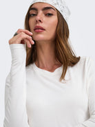 ONLBAMBOO L/S O-NECK TOP JRS