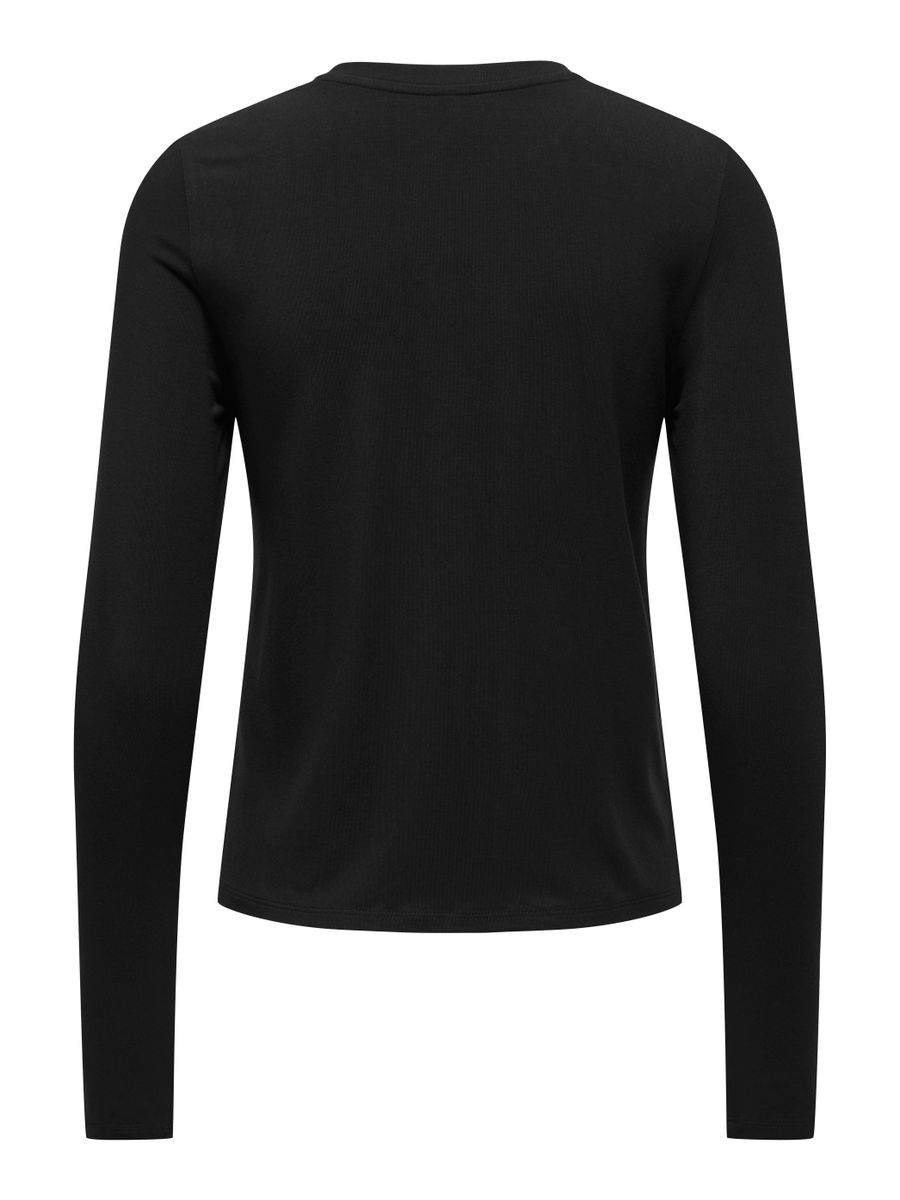 ONLBAMBOO L/S O-NECK TOP JRS