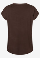 T-Shirt mit Satinfront