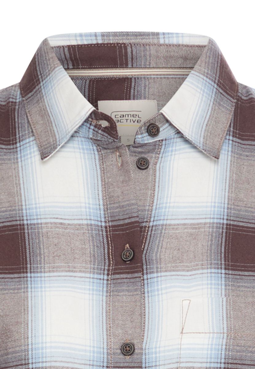 Bluse mit Brusttasche