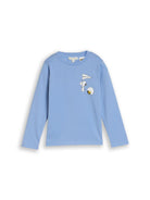 Langarmshirt mit Peanuts-Rückenprint