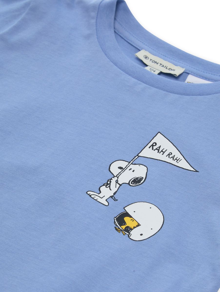 Langarmshirt mit Peanuts-Rückenprint