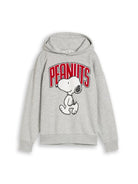 Oversize Hoodie Sweatshirt mit Snoopy-Print