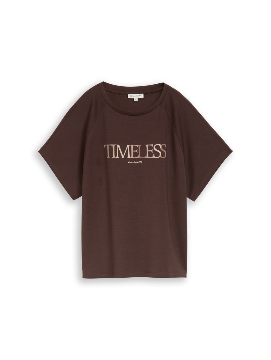 Scuba T-Shirt mit Schriftzug