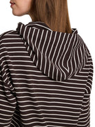 Hoodie Langarmshirt mit Kordelzug