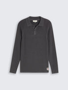 Strick-Poloshirt im Washed-Look