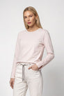 Langarmshirt mit Strassdetails