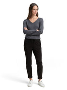 jersey loose fit pants ankle