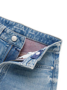 Wide Leg Jeans mit Turn-Up