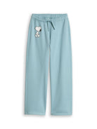 Wide Leg Jogginghose mit Snoopy-Print
