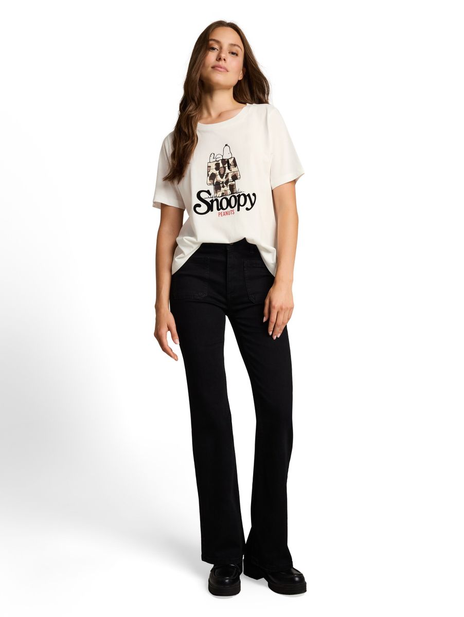 T-Shirt mit Snoopy-Print