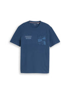 T-Shirt mit Waffelstruktur