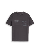 T-Shirt mit Waffelstruktur