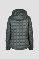Sandwich-Steppjacke mit Kapuze