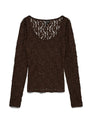 VMFLORA LS 2-WAY LACE TOP JRS NOOS