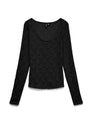 VMFLORA LS 2-WAY LACE TOP JRS NOOS