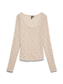 VMFLORA LS 2-WAY LACE TOP JRS NOOS
