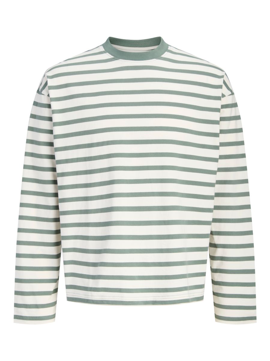 JORNORREBRO STRIPE TEE LS CREW NECK JNR