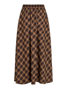 VILENE CHECK ANKLE SKIRT/SPI