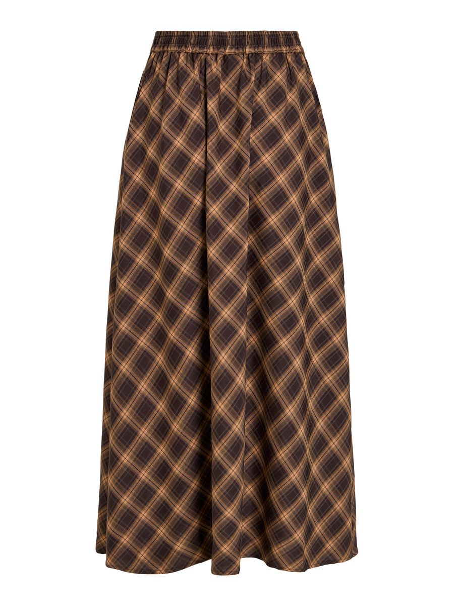 VILENE CHECK ANKLE SKIRT/SPI