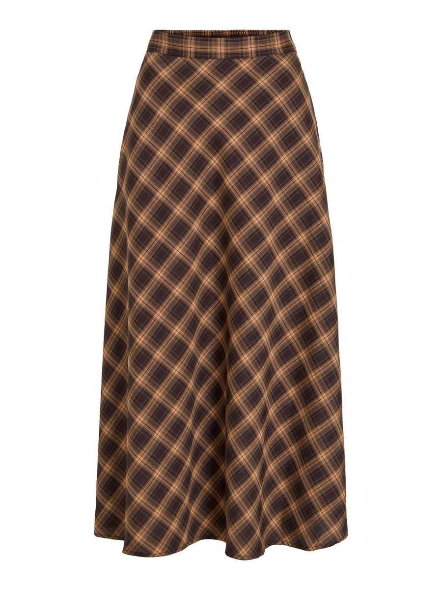 VILENE CHECK ANKLE SKIRT/SPI