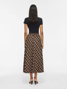 VILENE CHECK ANKLE SKIRT/SPI