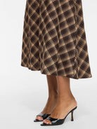 VILENE CHECK ANKLE SKIRT/SPI