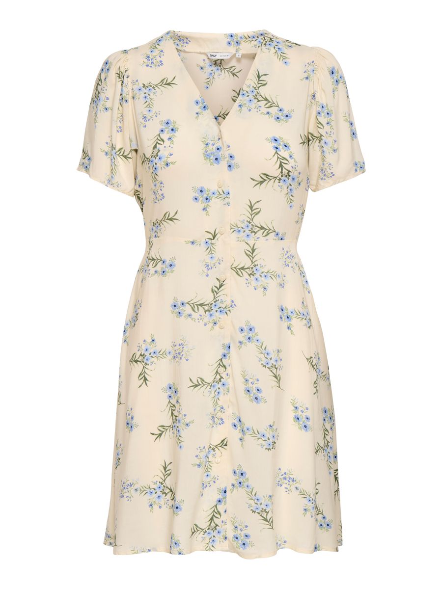 ONLEVIDA S/S SHORT DRESS WVN NOOS