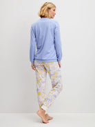 DAMEN Pyjama mit Bündchen