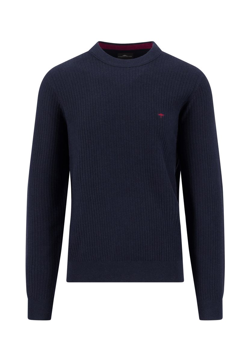 O-Neck, ribbed