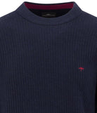 O-Neck, ribbed