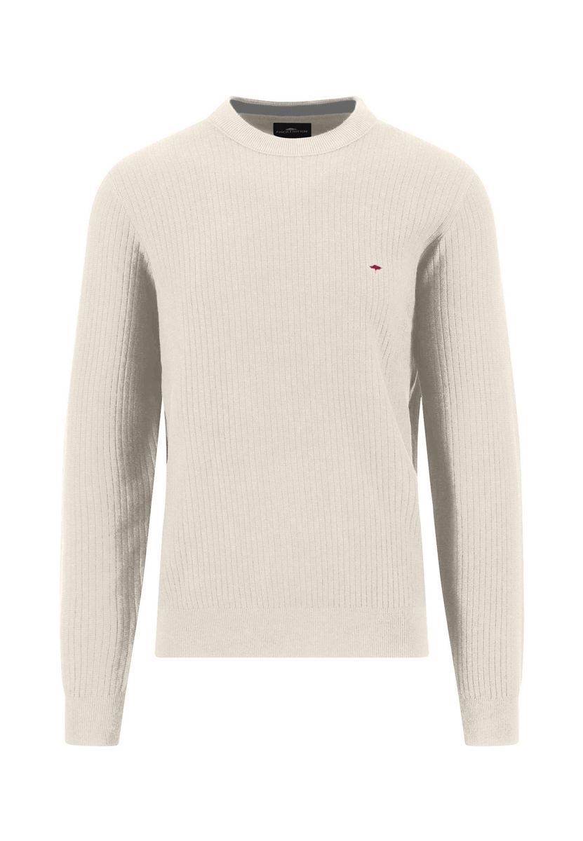 O-Neck, ribbed
