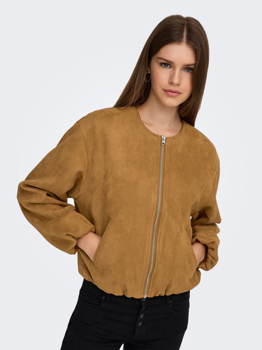JDYNIA FAUX SUEDE BALLOON JACKET  NOOS