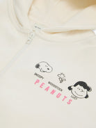 Oversize Hoodie Sweatjacke mit Peanuts-Print
