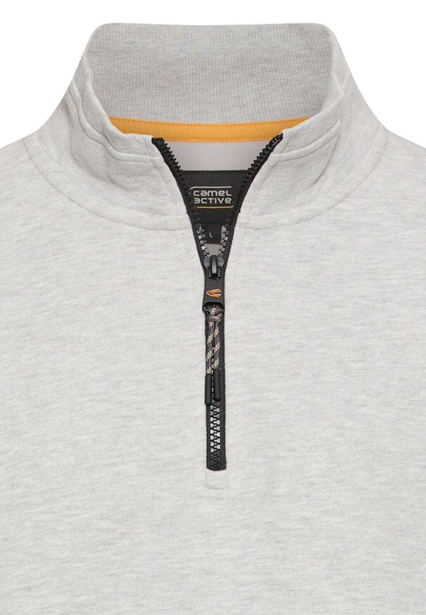 Sweatshirt mit Troyerkragen