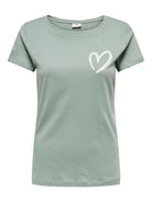 JDYPARIS S/S PRINT TOP JRS
