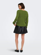 JDYEVIE L/S V-NECK PULLOVER KNT